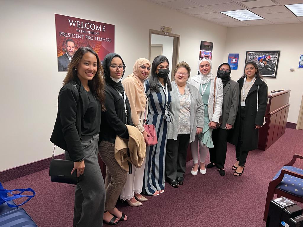 Meeting with Senator Aaron Bean's Aide Dee Alexander the Florida State Capitol